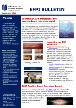 September Bulletin 2015
