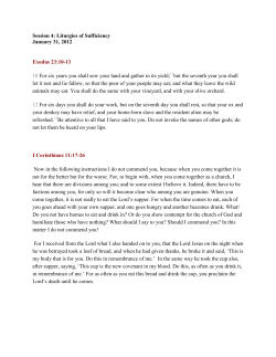 Liturgies Religious Texts