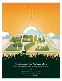 Nourishing the nation one tray at a time: Farm to school initiatives in the child nutrition reauthorization. (2009