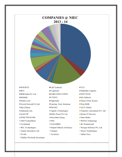 Companies @ NIEC