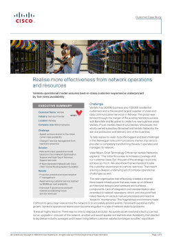 &Eacute;tude de cas : Ventelo Canada