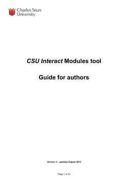 open a pdf of the latest Modules guide