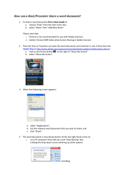 How can I share word documents?