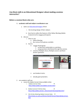 Can I talk to an Educational Designer about making my session interactive?
