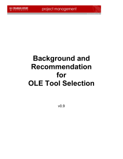 Tool Selection Recommendations