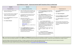 Approving Casual General Timesheets