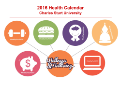 CSU Wellness Calendar