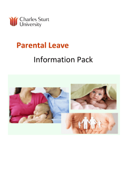 Parental Leave Information Pack