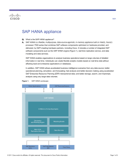 SAP HANA