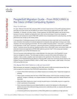 PeopleSoft Migration Guide (Guide de migration PeopleSoft)