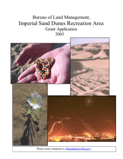 2003 Grant Application