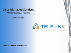 Managed Services - Aurelian Sima