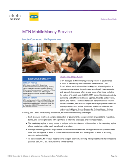 MTN MobileMoney Service