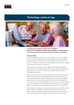 Australian Senior Care Facility Improves Services