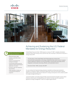 CiscoGovernmentEnergyManagementBrochure Final