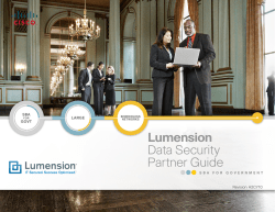 Lumension Data Security Partner Guide