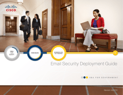 Email Security Deployment Guide