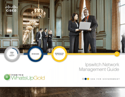 Ipswitch Network Management Guide