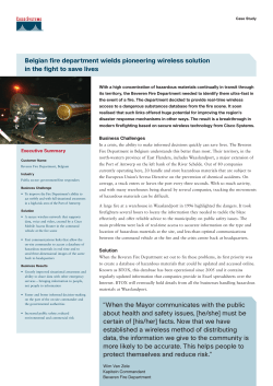 Download PDF: Beveren Fire Department