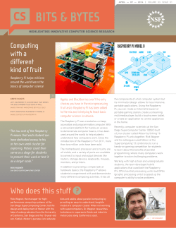 Computing with a different kind of fruit