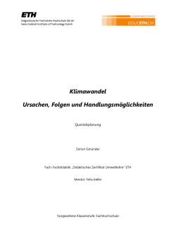 Klimawandel (verschiedene Methoden) (PDF, 2.1 MB)