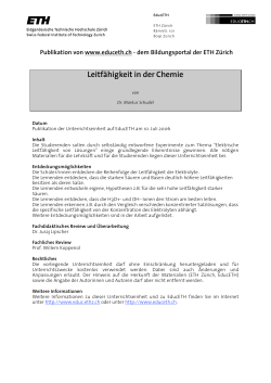 Leitf&auml;higkeit in der Chemie (PDF, 1013 KB)