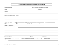 Comprehensive Reassessment