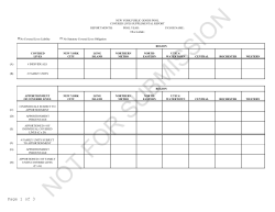 Example Reporting Form