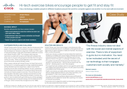 Cisco technology enables people in different locations around the world to compete against one another in a fun and safe environment.