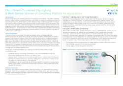 Learn more about the Smart+Connected City Lighting Solution