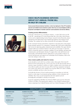 How a business services group cut their phone bills in half