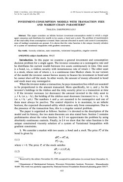 Investment-consumption models with transaction fees and Markov-chain parameters