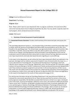 psychology assessment