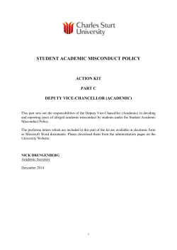 Part C - Deputy Vice-Chancellor (Academic) [.DOC]