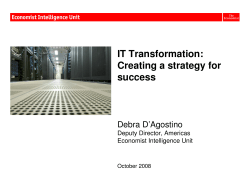 IT Transformation: Creating a Strategy for Success