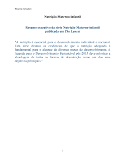 Download Executive Summary (Portuguese)