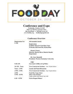 Food Day event