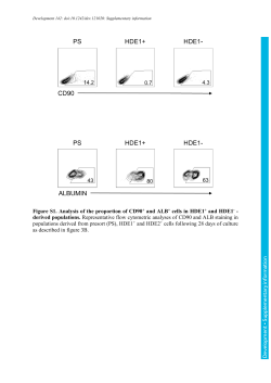 Supplementary information