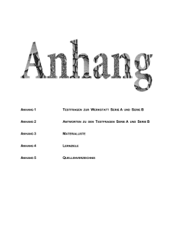 Unsere H&ouml;lzer (Werkstatt) (DOC, 284 KB)