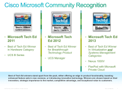 Best of Microsoft Tech Ed Winners 2011, 2012, 2013