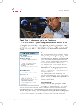 Geek Terminal Serves up Smart Business and Delicious Coffee