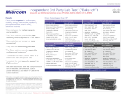 Miercom Independent 3rd Party Lab Test