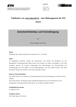 Agrarwissenschaft Zwischenfutterbau (WORD) (DOC, 811 KB)