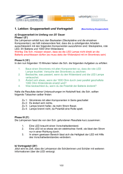 LED Leuchten Unterrichtseinheit (DOC, 2.5 MB)