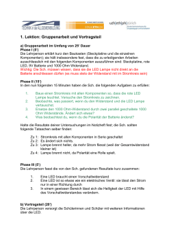 LED Leuchten &Uuml;berblick (DOC, 186 KB)