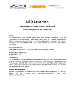 LED Leuchten Titelblatt (DOC, 174 KB)