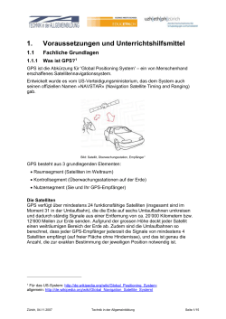 GPS Unterrichtseinheit (DOC, 2.7 MB)