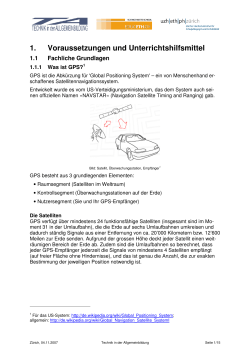 GPS Unterrichtseinheit (PDF, 919 KB)