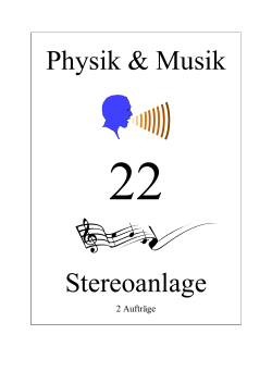 Stereoanlage (PDF, 133 KB)