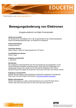 Bewegungs&auml;nderung von Elektronen (Gruppenarbeit) (DOC, 1.1 MB)